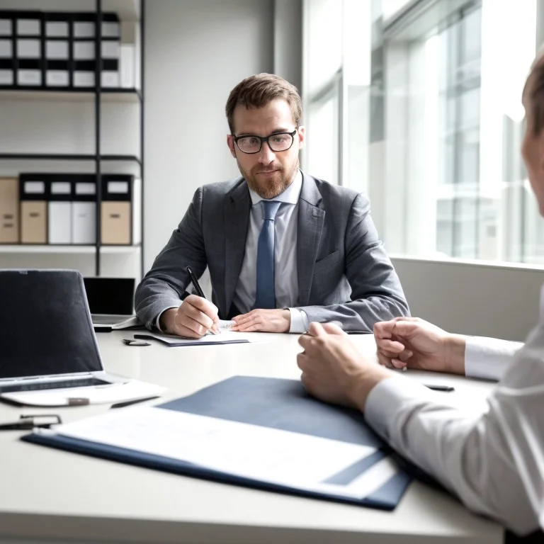 Consulting with legal expert at FirmKNow